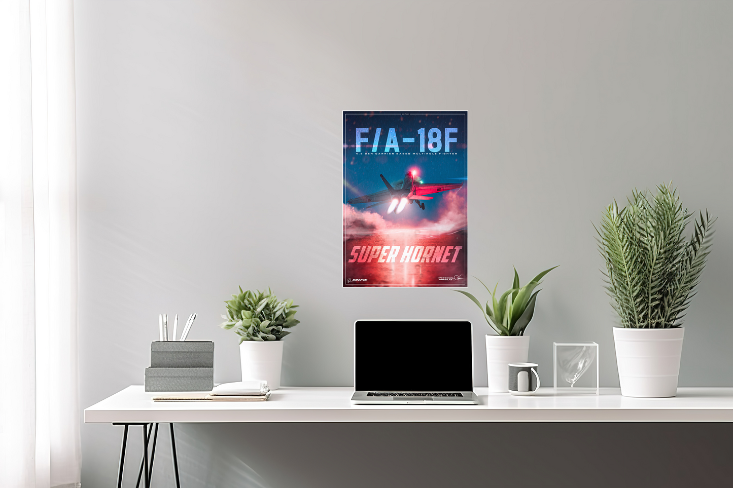 F/A-18F Super Hornet Poster