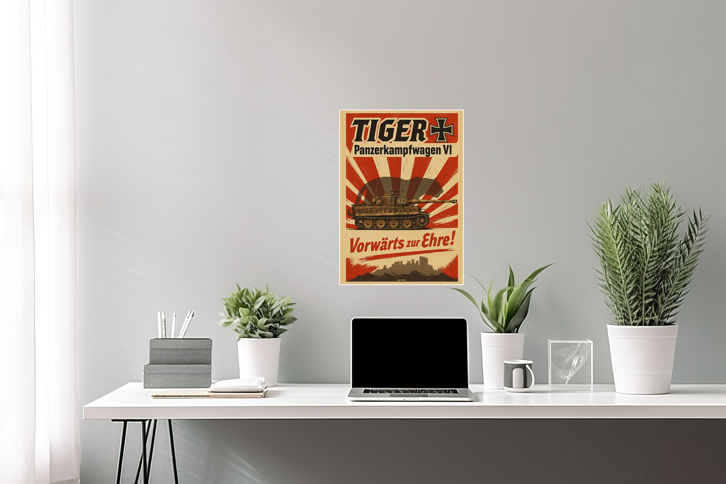 Tiger Tank Poster