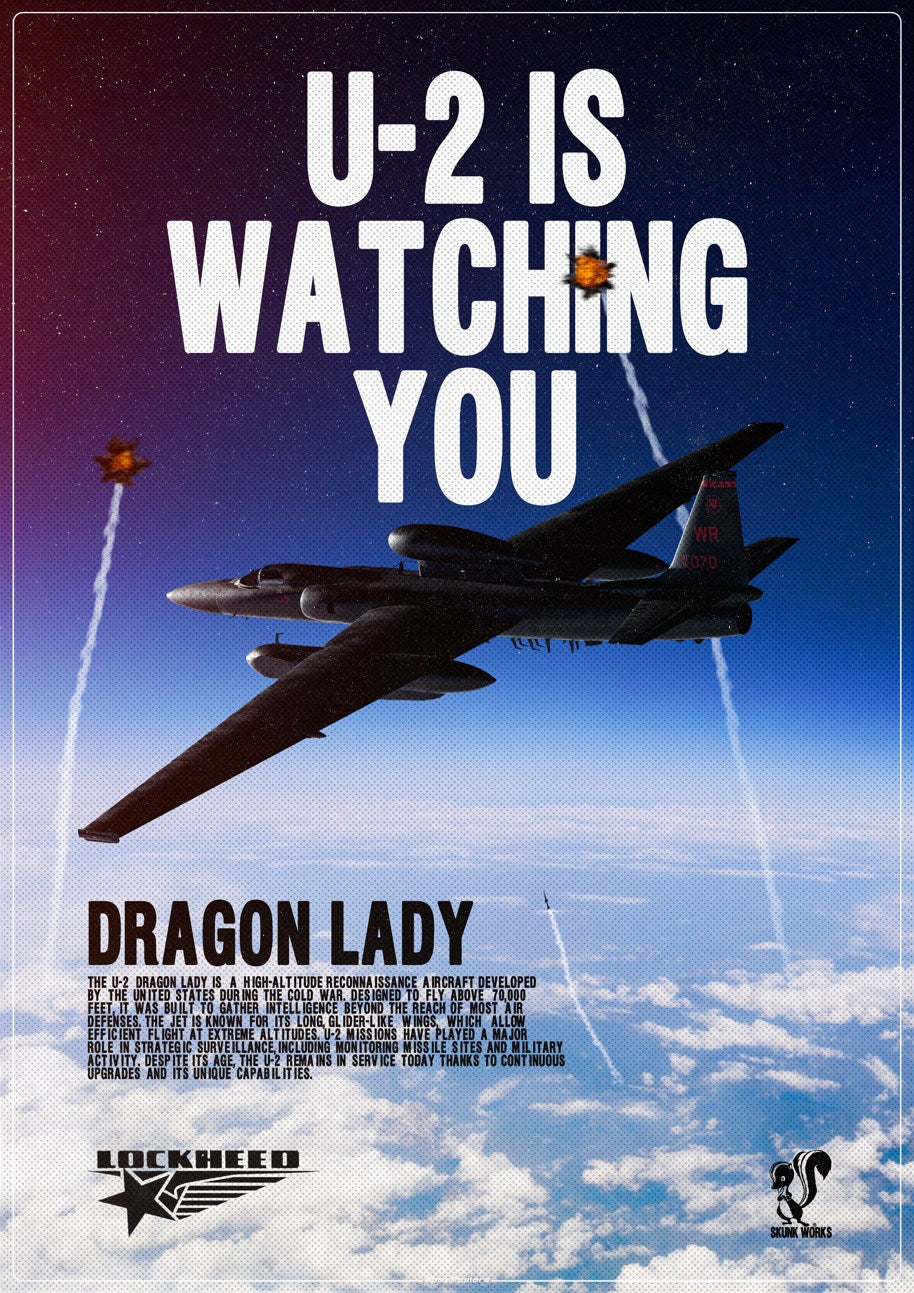 U-2 Dragon Lady Poster – Apex Posters