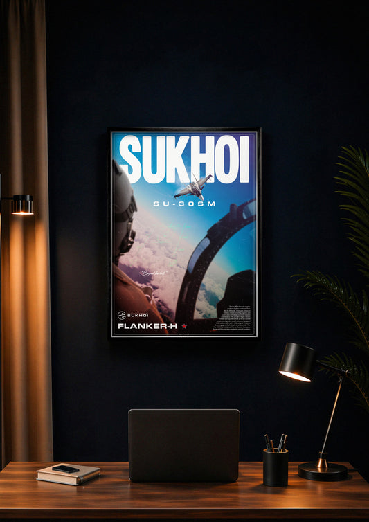 Su-30SM Poster