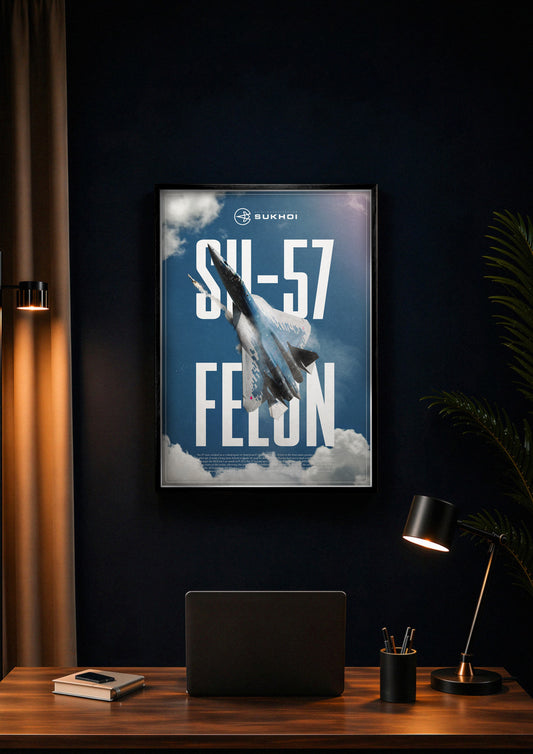 Su-57 Felon Poster