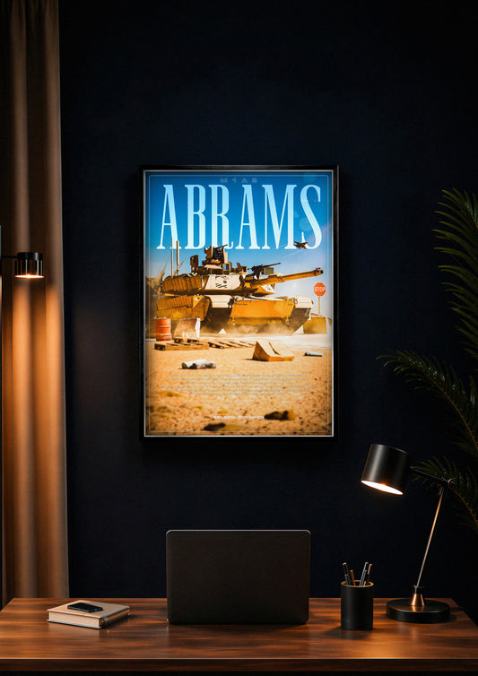 M1A2 Abrams Poster