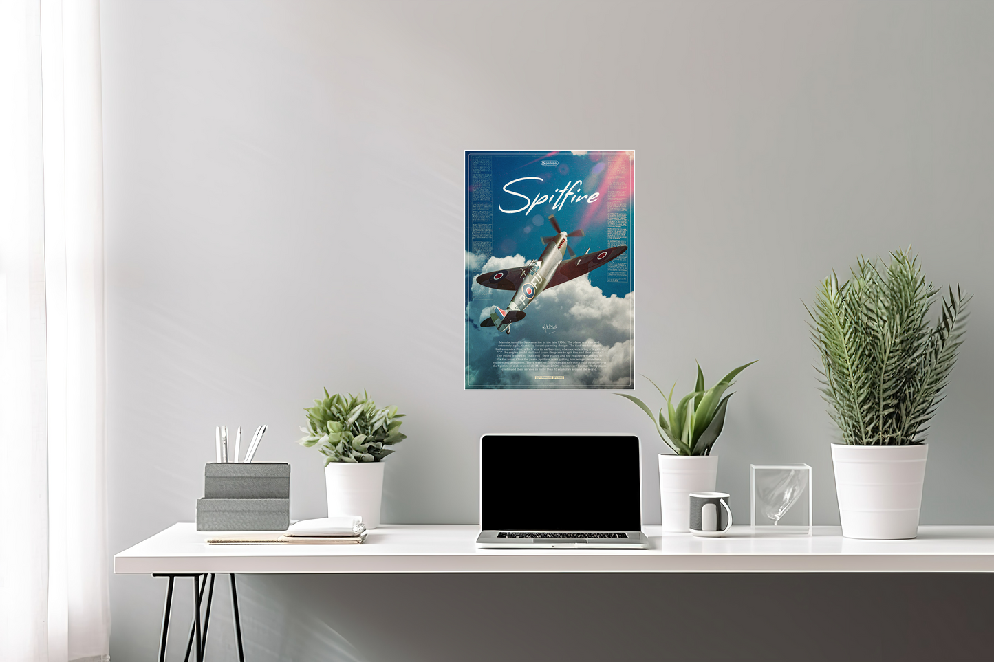 Supermarine Spitfire Poster