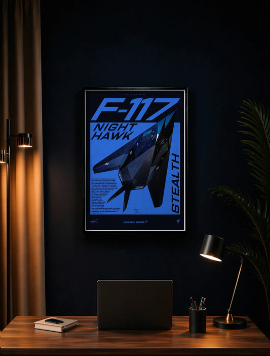 F-117 Nighthawk Poster