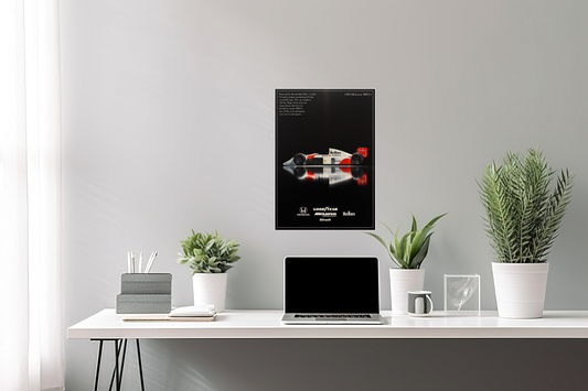 McLaren MP4/4 Poster