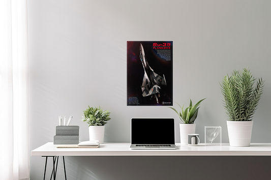 Su-35S Flanker-E Poster