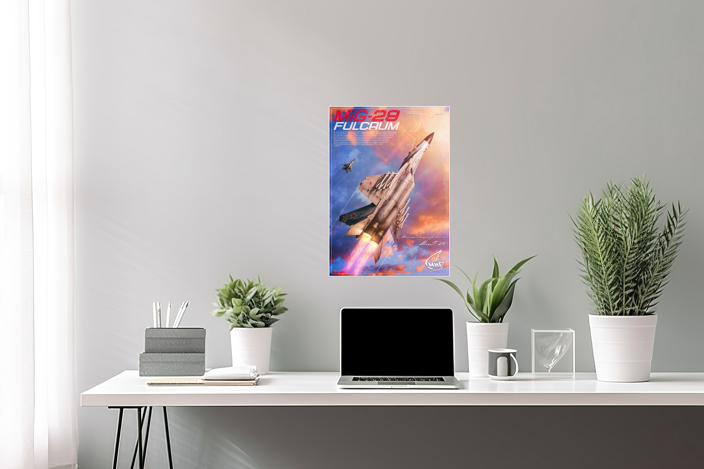MiG-29 Fulcrum Poster