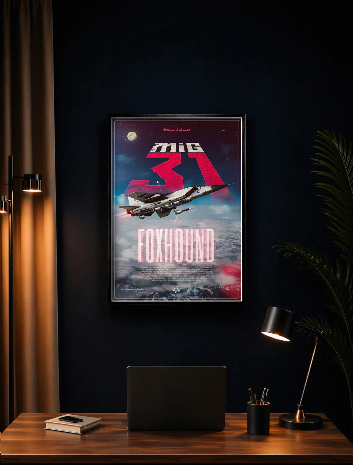 MiG-31 Foxhound Poster