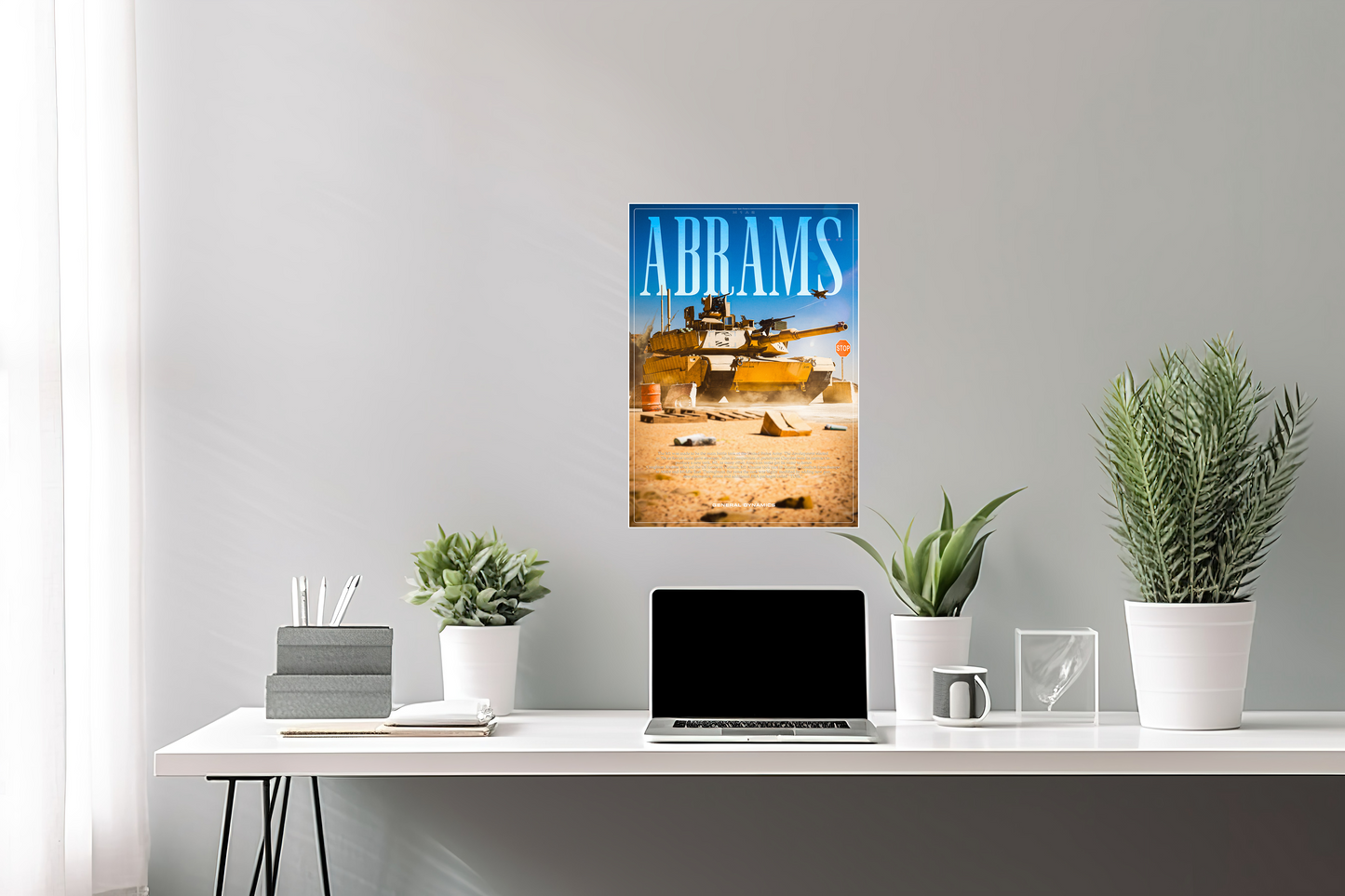 M1A2 Abrams Poster