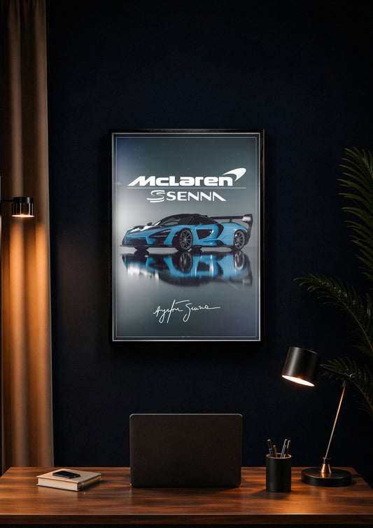 McLaren Senna Poster