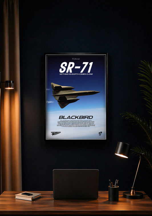 SR-71 Blackbird Poster