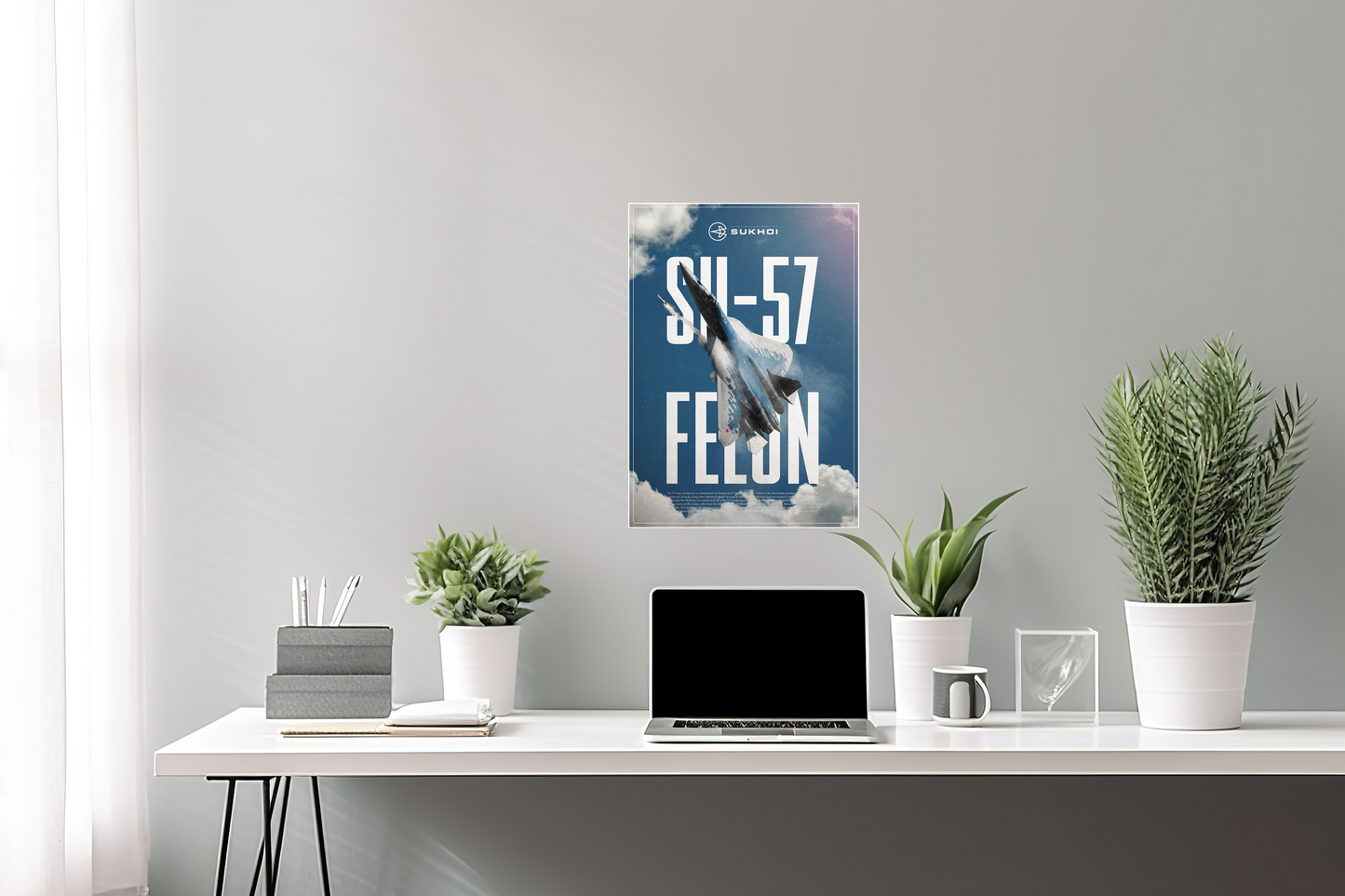 Su-57 Felon Poster