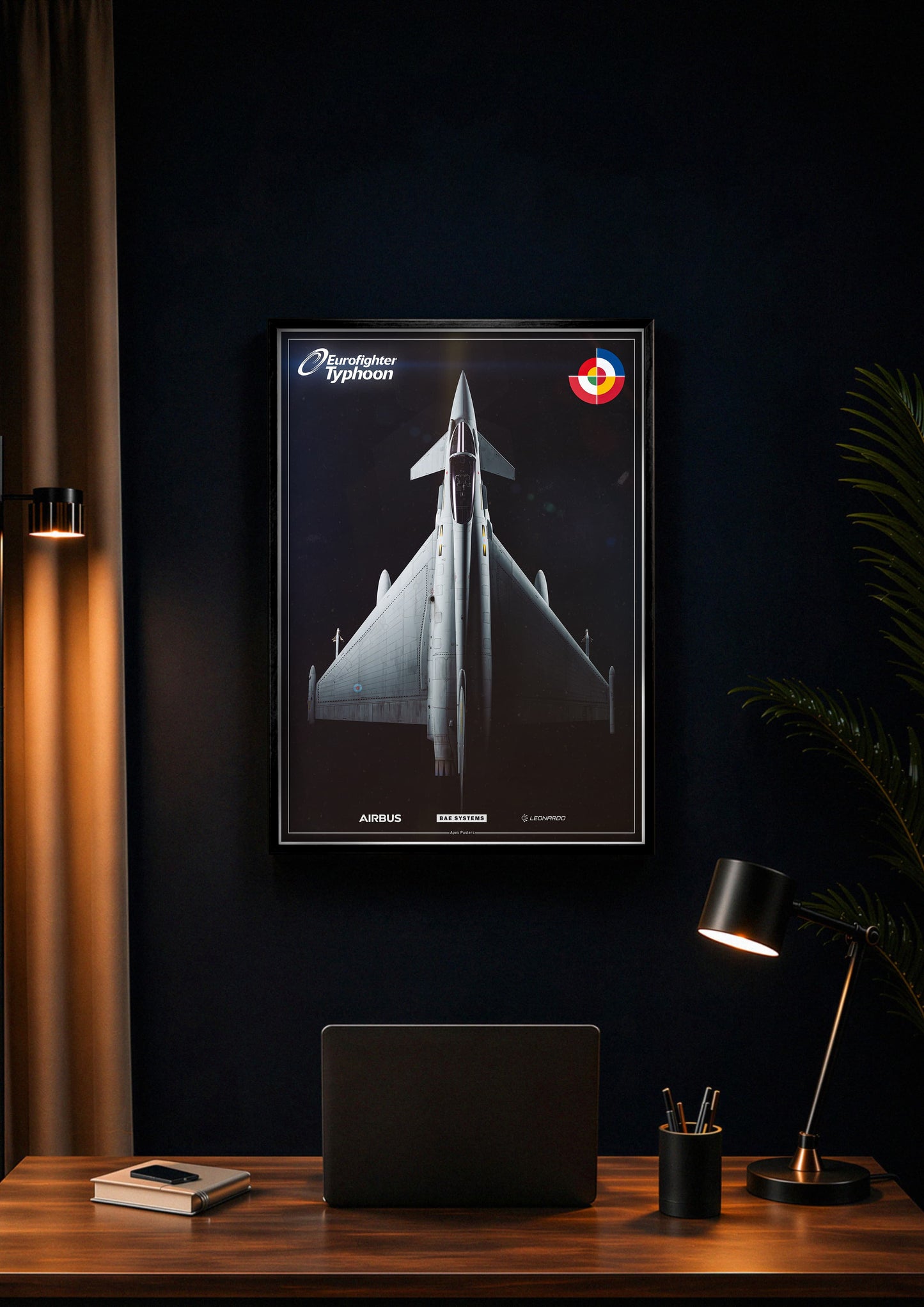 Eurofighter Typhoon Minimalism Poster (2 Variants)