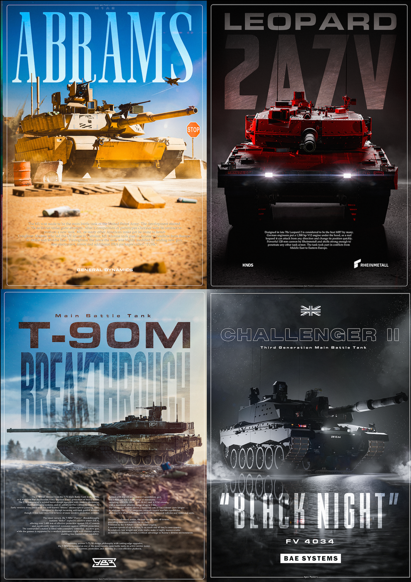 Tank Posters