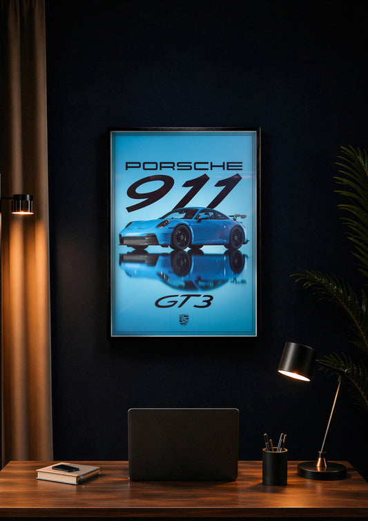 Porsche 911 GT3 Poster