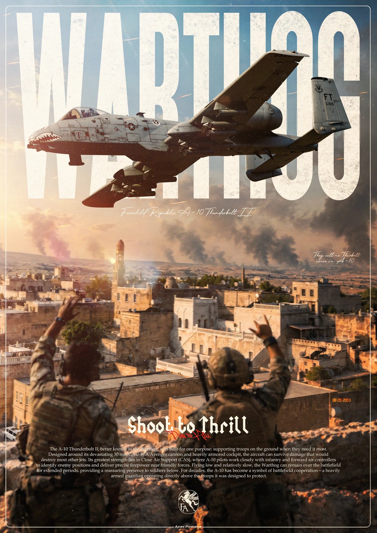 A-10 Thunderbolt II Poster