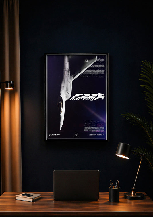 F-22 Raptor Poster