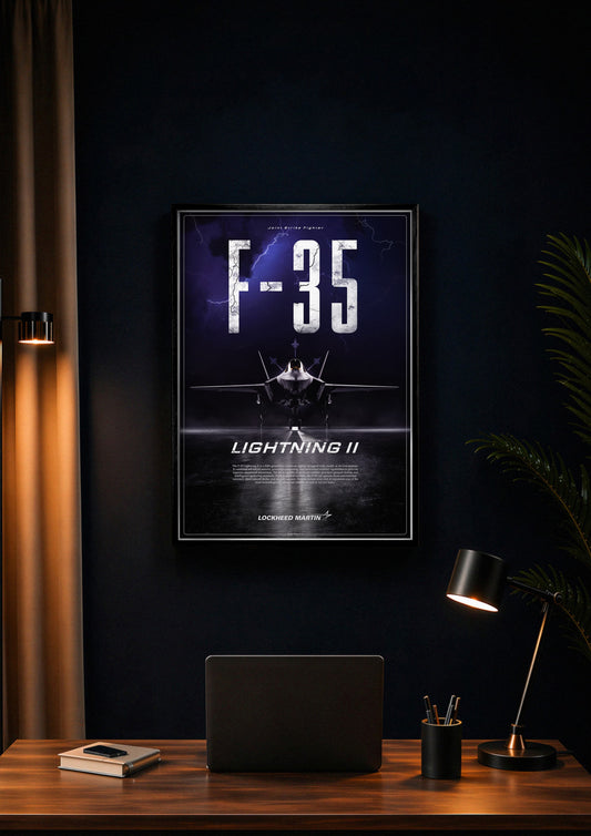 F-35 Lightning II Poster