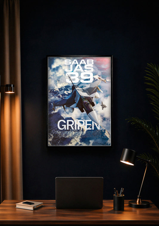 JAS 39 Gripen Poster