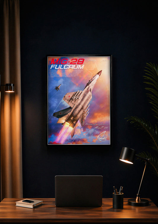 MiG-29 Fulcrum Poster