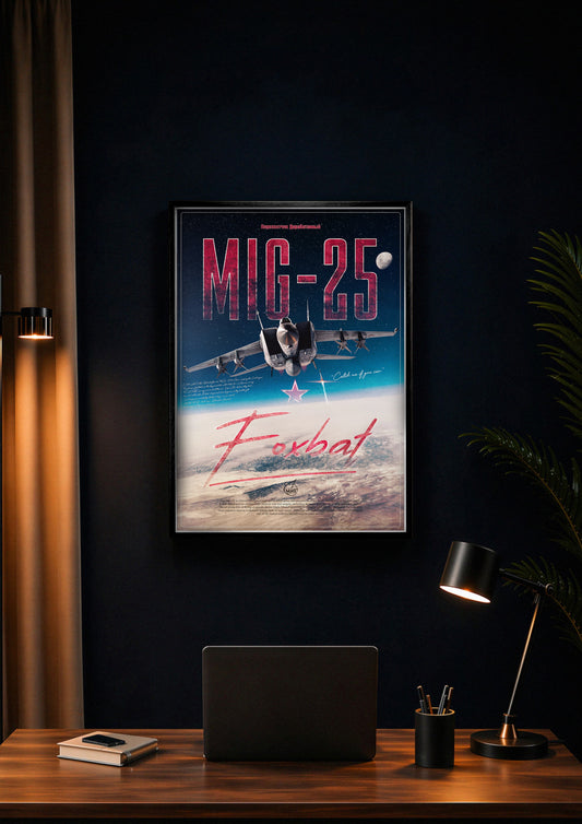 MiG-25 Foxbat Poster