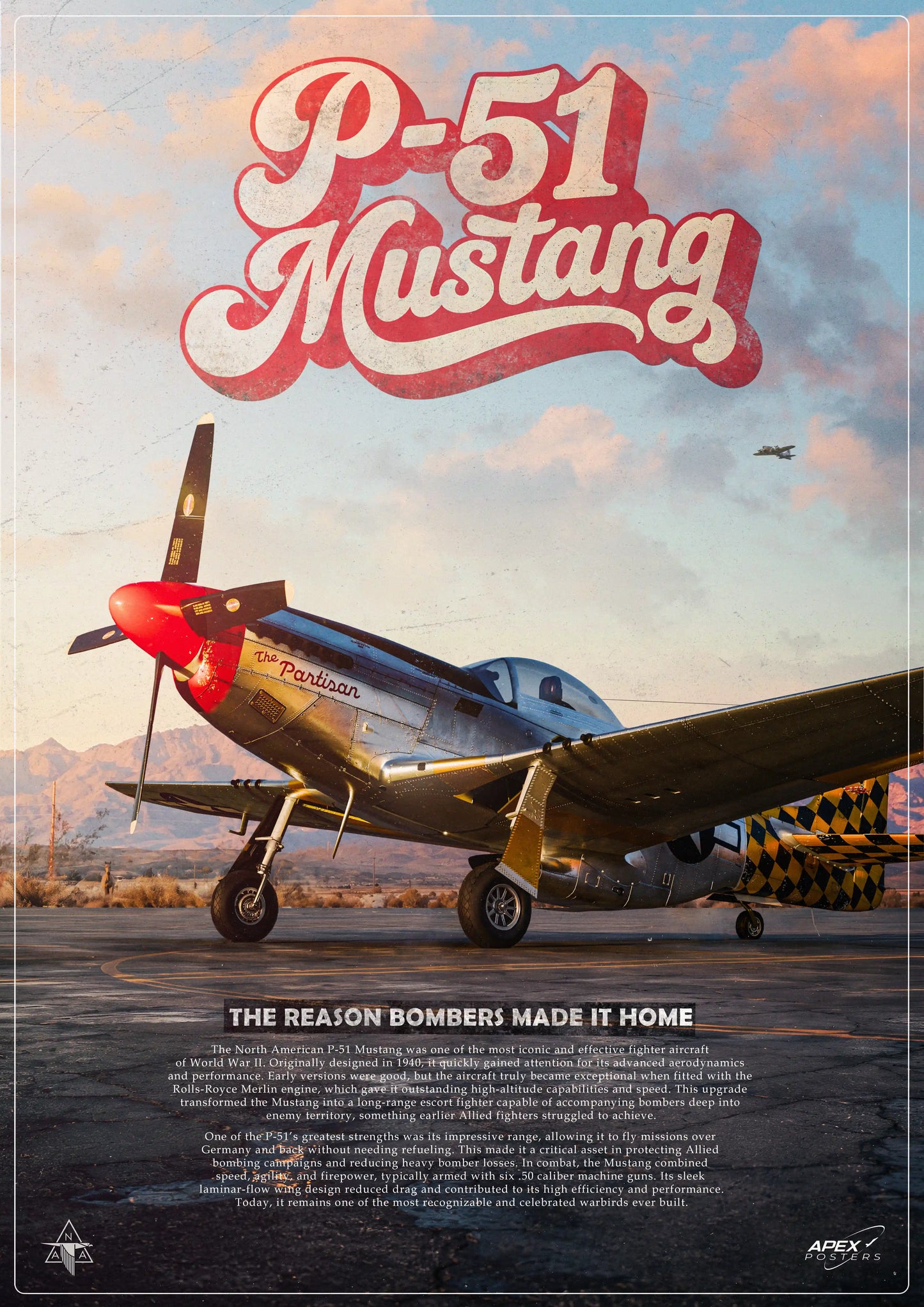 P-51 Mustang Poster