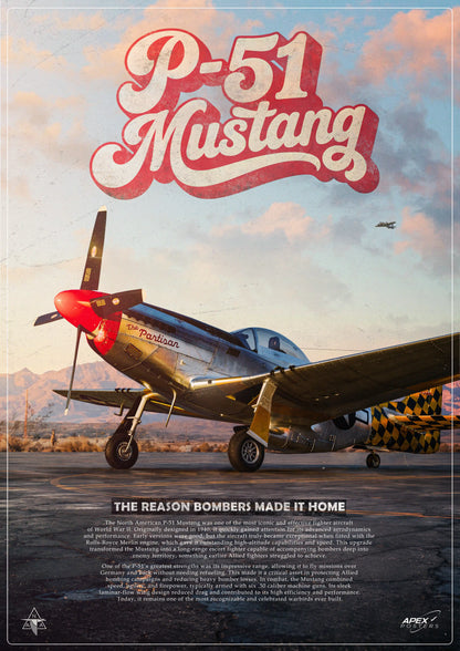 P-51 Mustang Poster