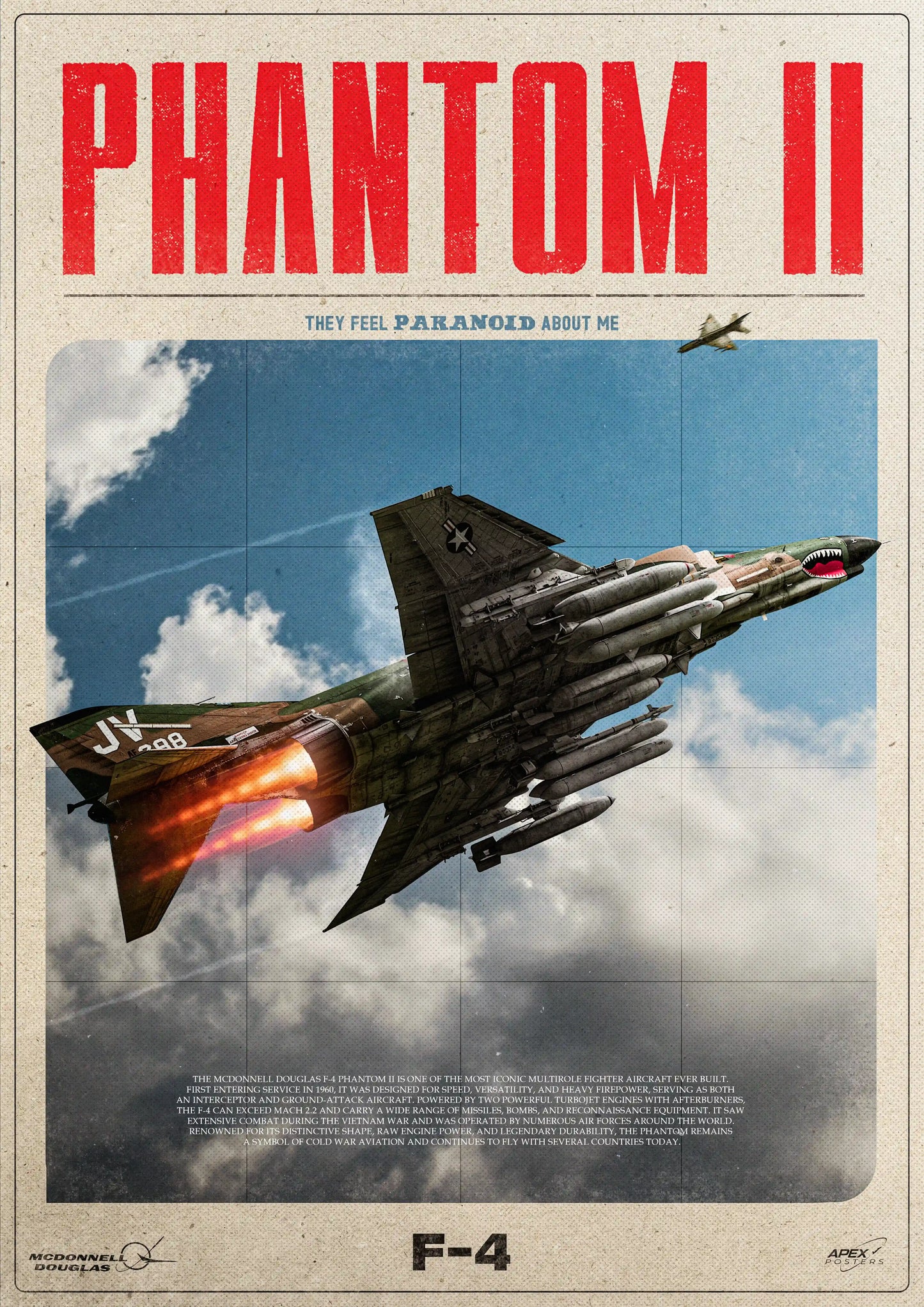 F-4 Phantom II Poster