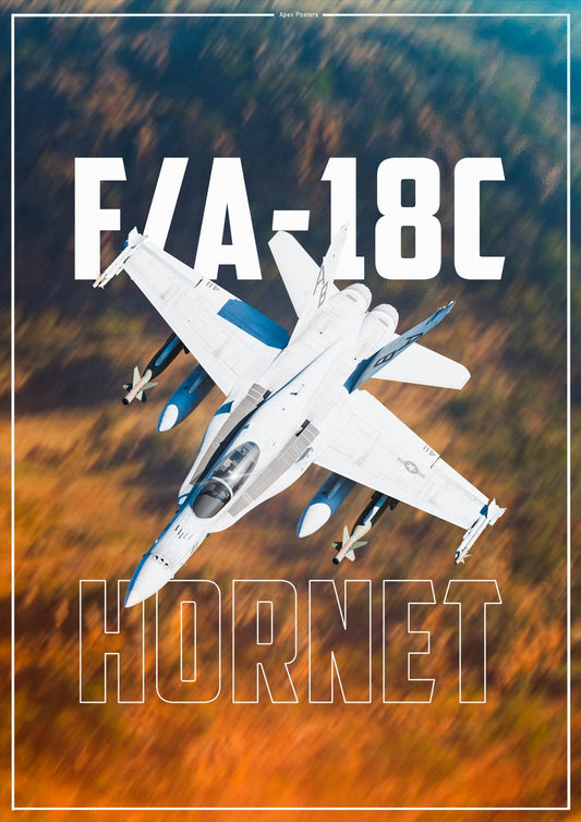 F/A-18 Hornet Poster