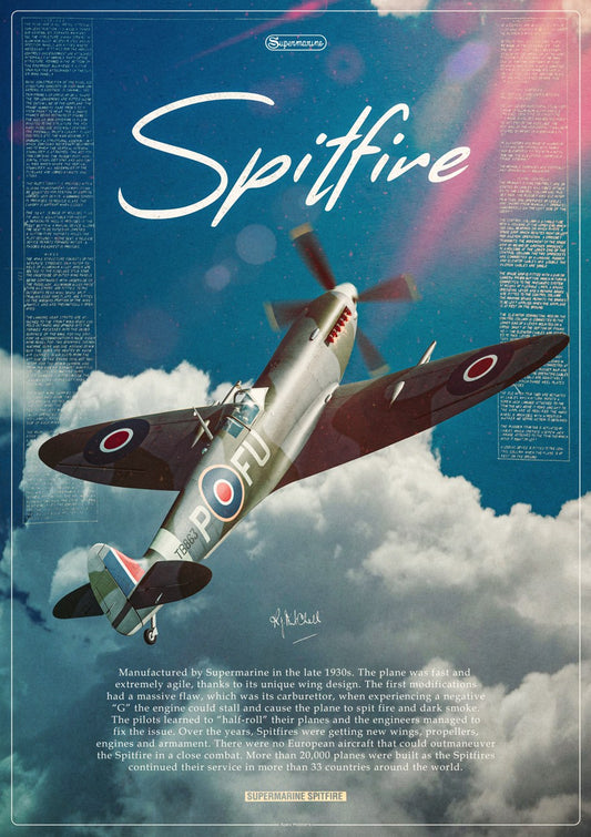 Supermarine Spitfire Poster