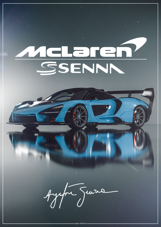 McLaren Senna Poster
