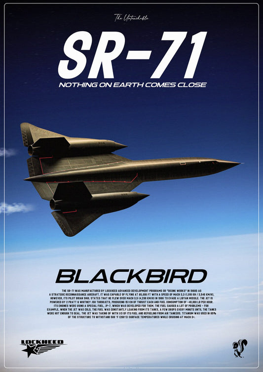 SR-71 Blackbird Poster