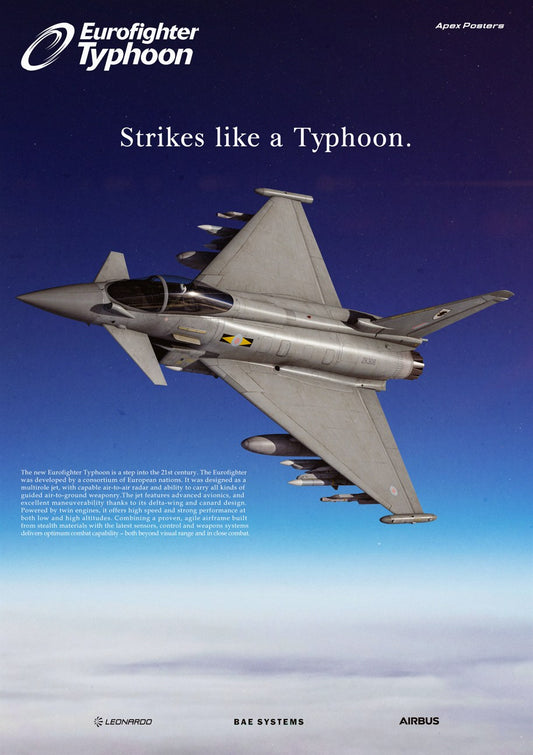 Eurofighter Typhoon Poster