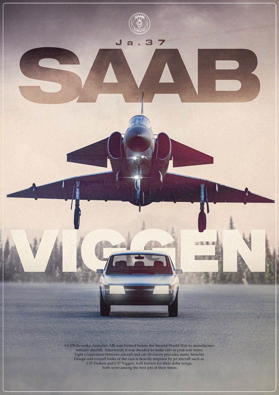 Ja.37 Viggen Poster