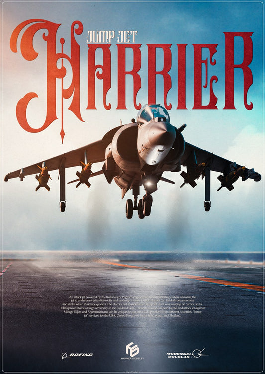 Harrier "Jump Jet" Poster