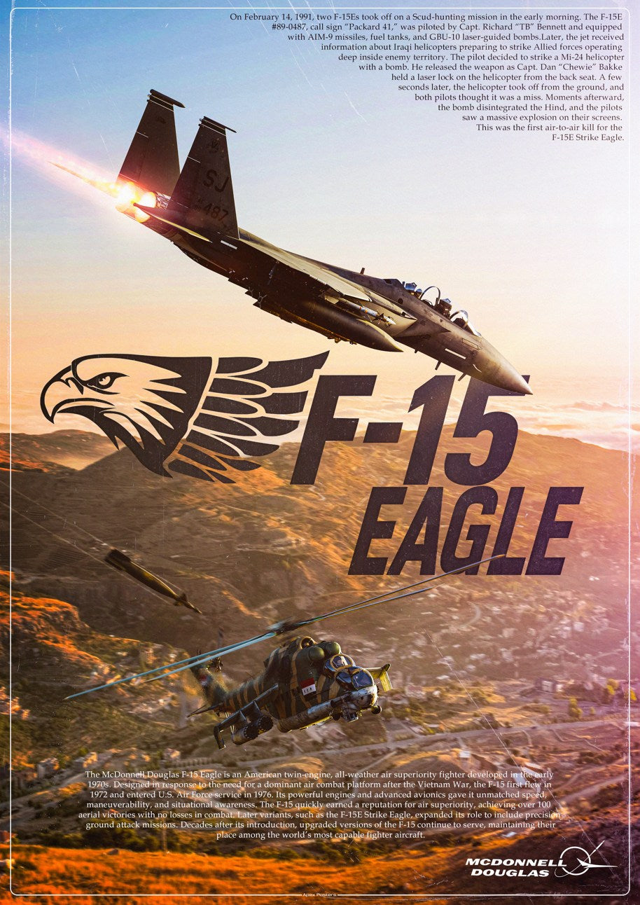 F-15E Strike Eagle Poster