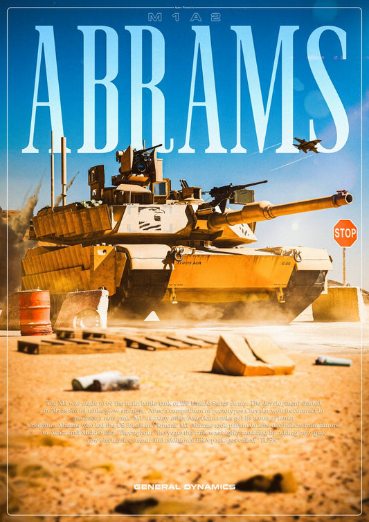 M1A2 Abrams Poster