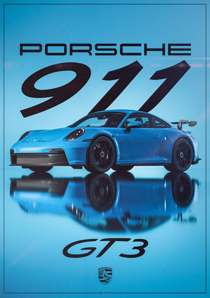 Porsche 911 GT3 Poster
