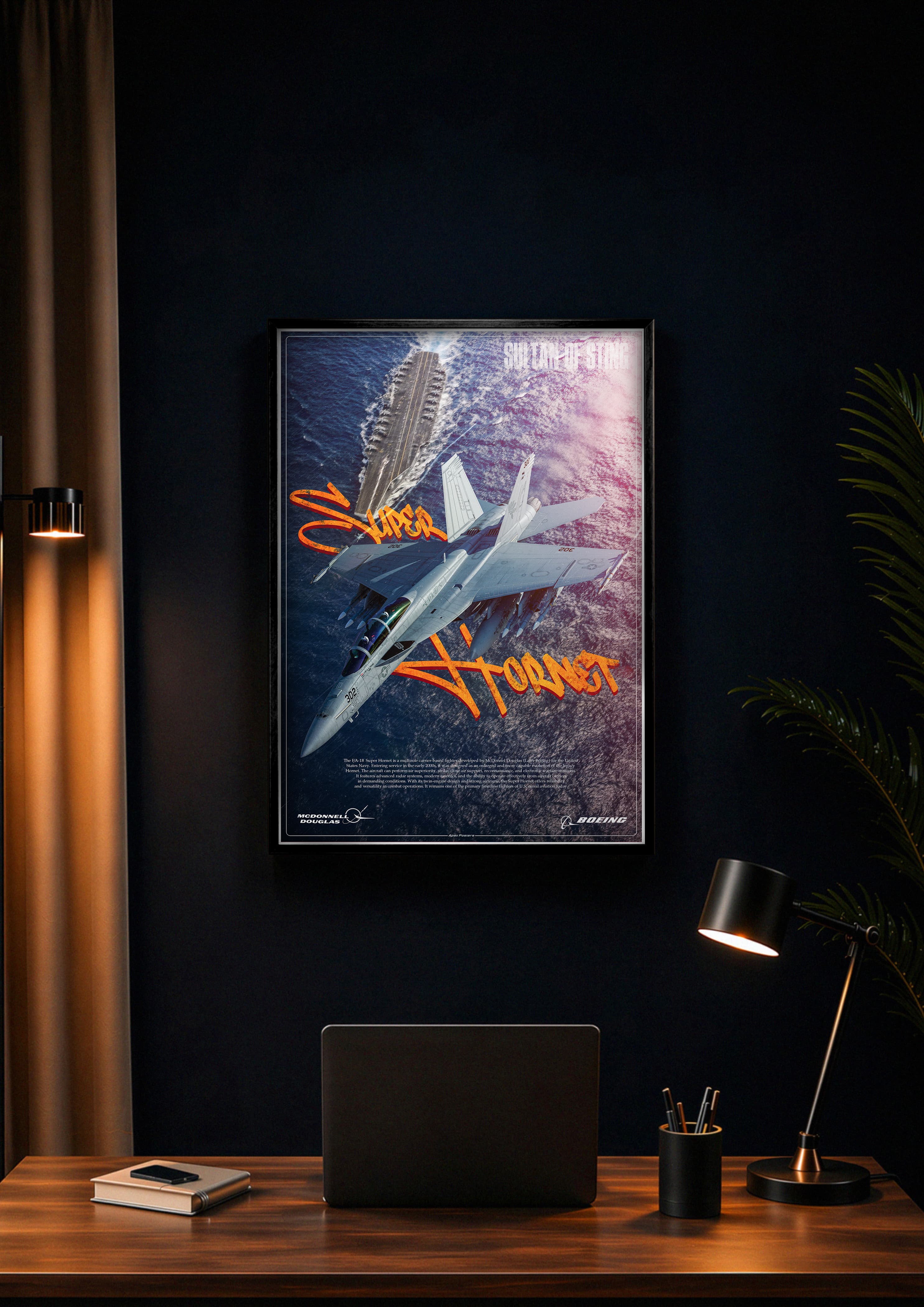 F/A-18F Super Hornet Poster – Apex Posters