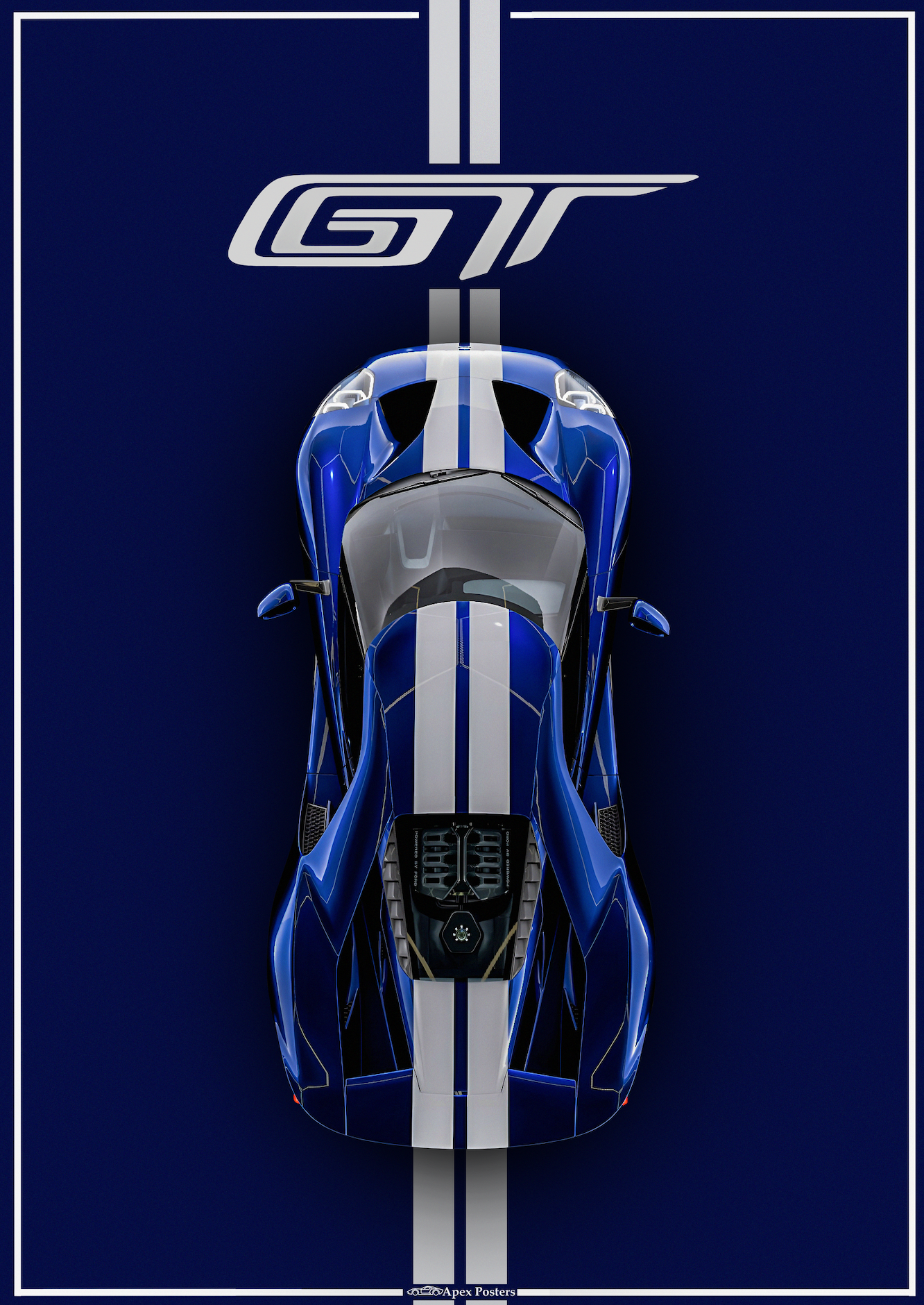 Ford GT Poster