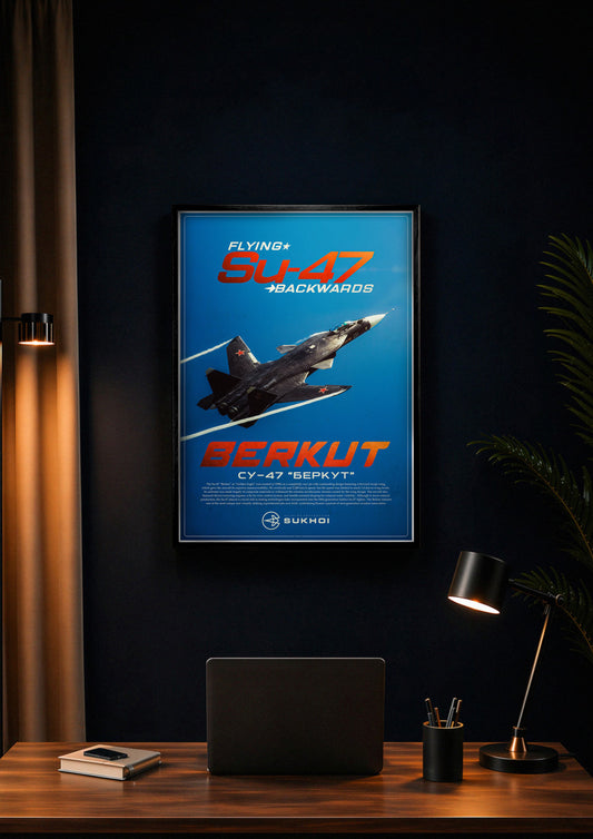 Su-47 Berkut Poster