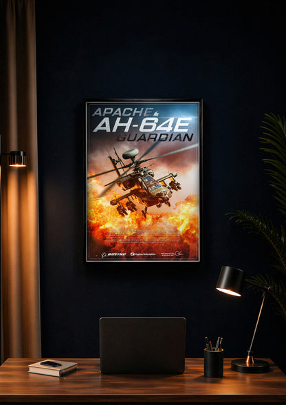 AH-64E Apache Poster