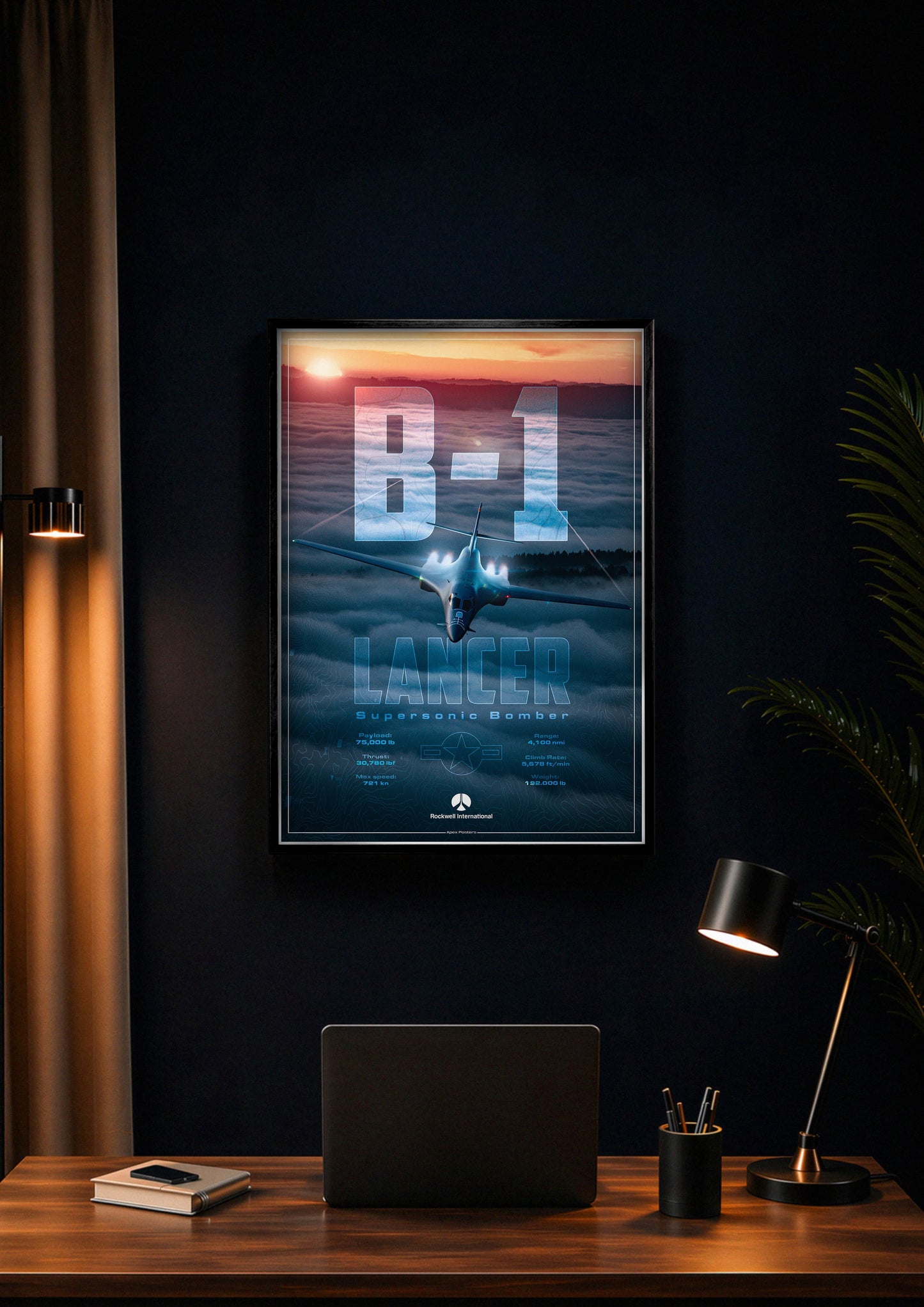 B-1 Lancer Poster