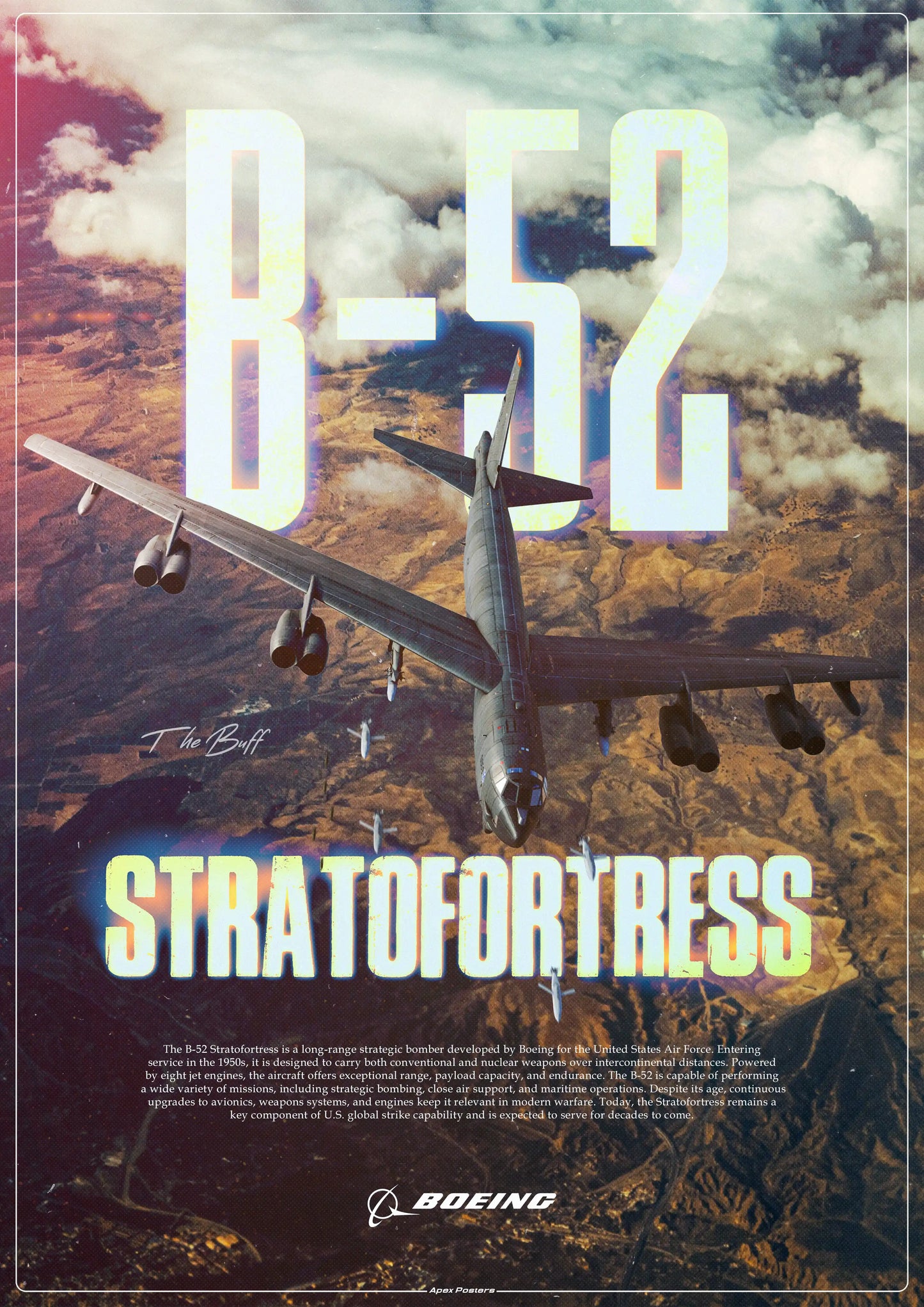 B-52 Stratofortress Poster