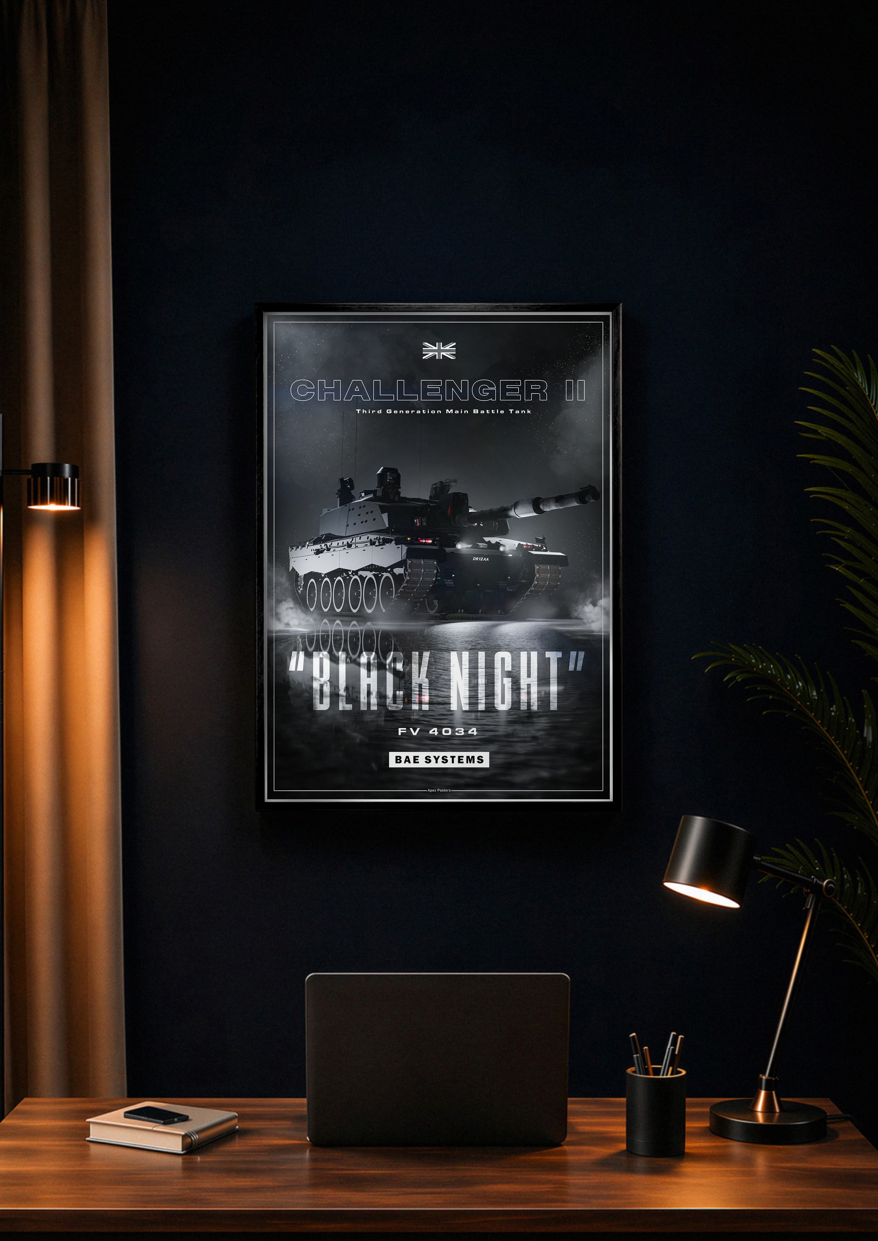 Challenger 2 Poster – Apex Posters