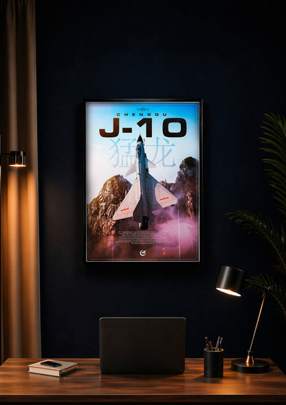 J-10 Vigorous Dragon Poster