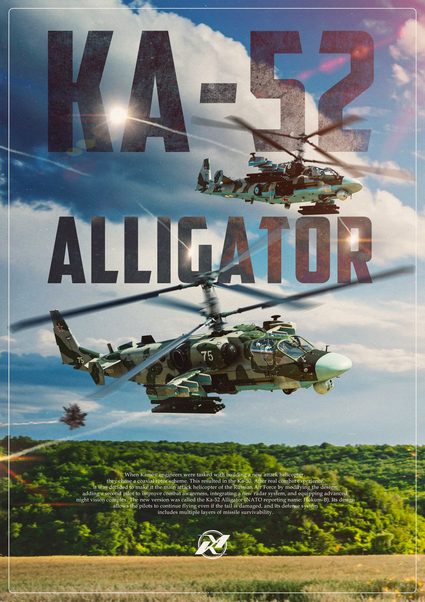 Ka-52 Alligator Poster