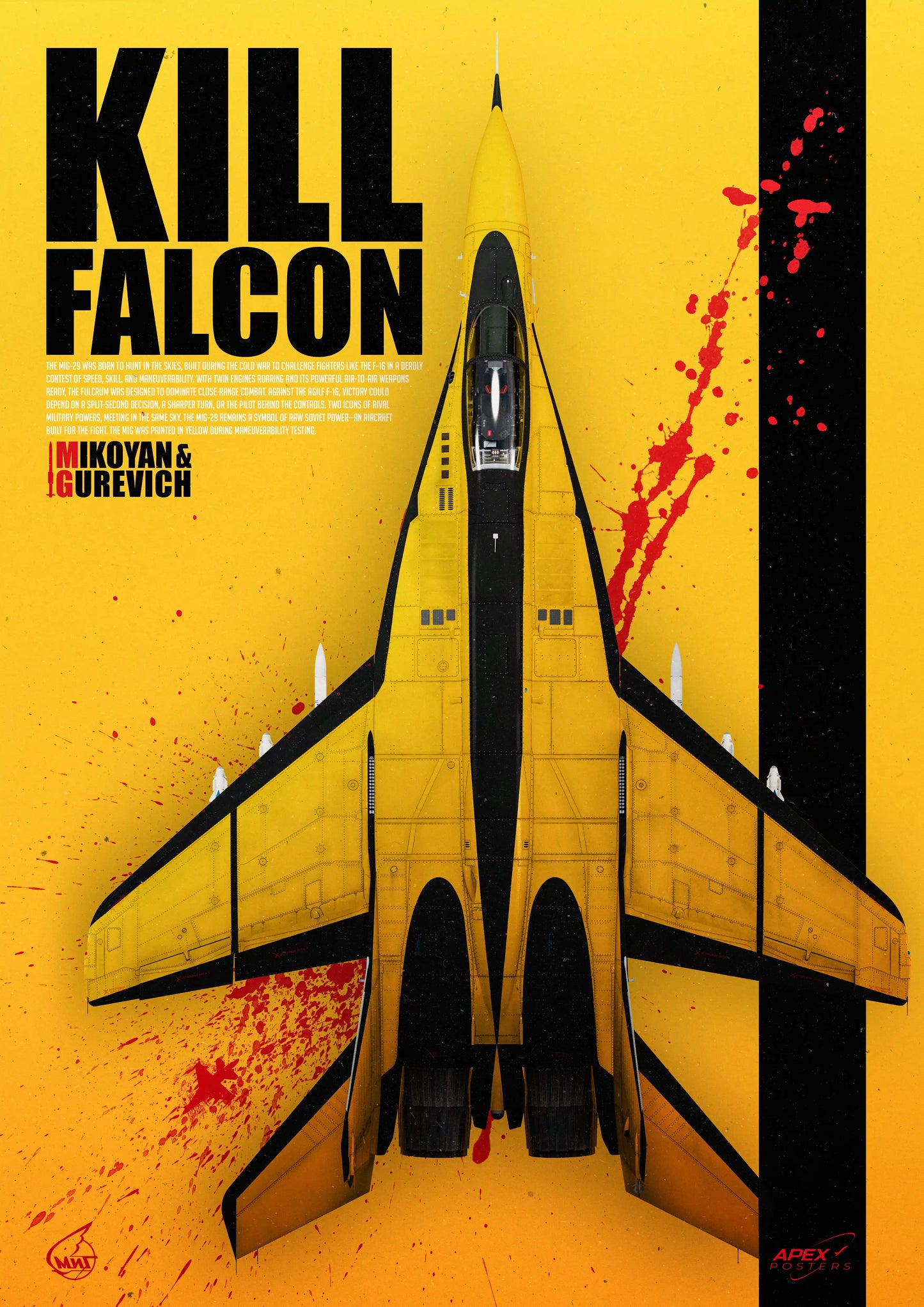 "Kill Falcon" MiG-29 Poster
