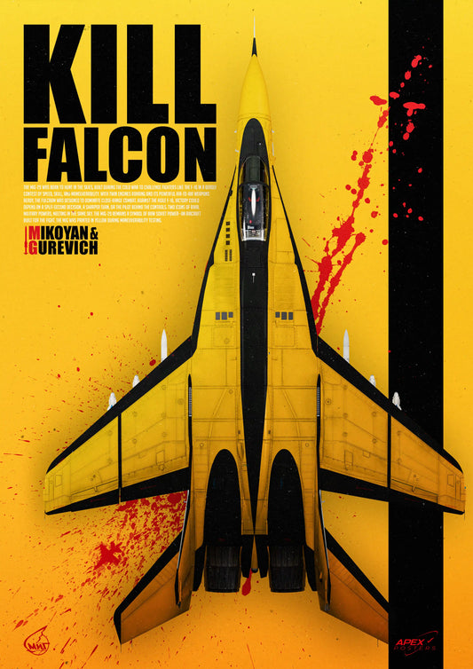 "Kill Falcon" MiG-29 Poster