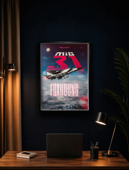 MiG-31 Foxhound Poster